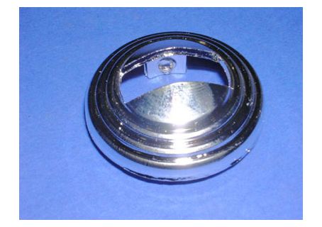 Ghiera sottomaniglia cromata per maniglia apriporta interna Fiat 500L/R, 124,125, 128, 131, 132, 127- Autobianchi A112