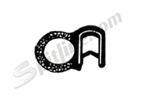 Guarnizione vanoporta Fiat 500 F/L/R, 126 1^ serie, 850, 600E, 124, 127, 128, A112 [Vendita al metro]