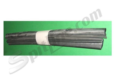 Guarnizione verticale vetri laterali posteriori (sinistro+destro) Fiat 124 Spider ('68-'74)