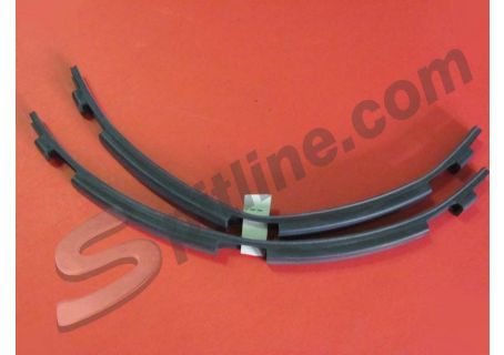 Coppia guarnizioni verticali voletti Alfa Romeo GT Junior 1300, GTA, GT 1600, GT V. 1750/2000 Bertone  ('65-'76)