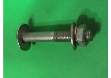Bullone fissaggio paraurti (lunghezza mm 75) con testa ovale