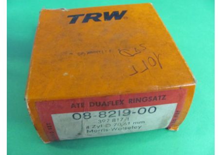 Serie fasce elastiche per 4 pistoni ATE 08-8219-00 diam. 70,61 mm. STD Morris - Wolseley 