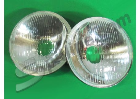 Coppia fari Carello Fiat 500D