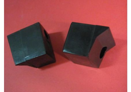Coppia distanziali esterni per rostri paraurti anteriore Alfa Romeo 1750/2000 Berlina