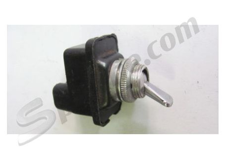 Interruttore luci strumentazione con leva cromata (2 innesti lamellari) Fiat N500, 500D, 500F, 500 Giardiniera (fino inizio '66), 600, 1100, ad.le luci quadro Alfa Romeo Giulietta Sprint, Spider, SS, Giulia Spider