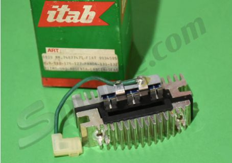 Ponte raddrizzatore imp. Marelli Alfa Romeo 33, 75, Alfasud, Alfetta, Giulietta - Fiat Panda 30/45, Ritmo, Uno, Campagnola, 126 P, 127 Special  - Lancia Beta