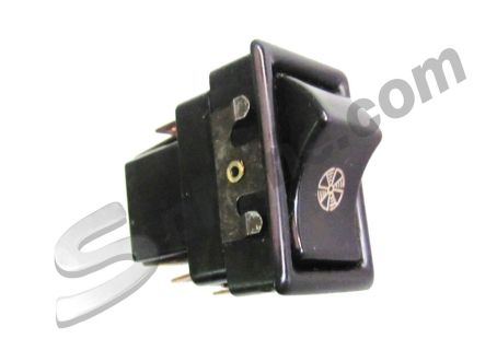 Interruttore ventilatore nero usato Alfa Romeo Alfetta