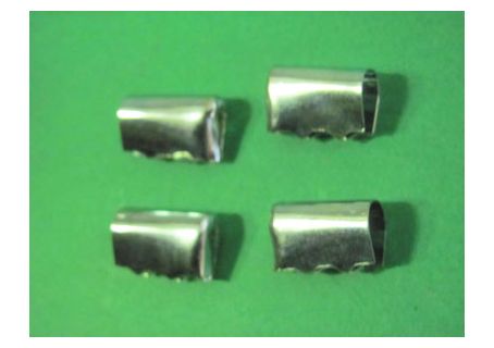 Kit 4 fermi per profilo gocciolatoio Fiat 500 F/L/R
