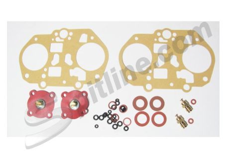 Guarnizioni per coppia carburatori Dellorto 45 DRLA Alfa Romeo 33, Alfasud Sprint