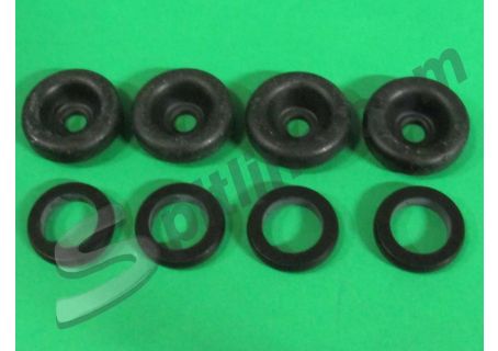 Kit gommini cilindretti freni anteriori Fiat 1100/103, 1100/103 Export, Special, 1100D, 1100TN, 1100T (per cilindretti diam. 28,57)