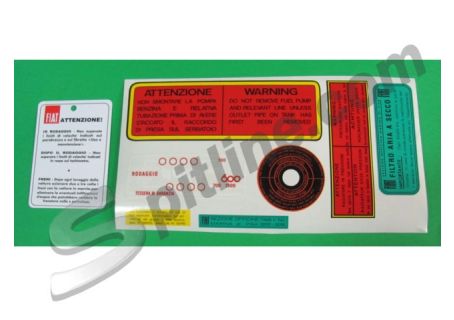Kit adesivi Fiat 600