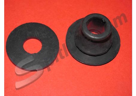 Kit anelli in gomma per terminale superiore cuffia cambio in skai Alfa Romeo Giulia, GT Junior 1300/1600, GT V. 1750/2000 Bertone, 1750/2000 Berlina, Duetto Spider