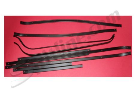 Profili fissaggio guarnizioni vanoporta Alfa Romeo GT Junior 1300/1600, 1750/2000 Bertone