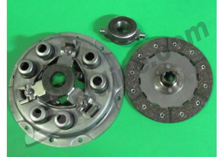Kit frizione (meccanismo + reggispinta + disco diam. 140 a 6 cave) Fiat 500D Berlina e Giardinetta