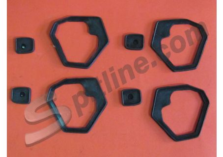 Serie guarnizioni sottomaniglie porta Alfa Romeo Alfetta Berlina 1600/1800 1^ serie