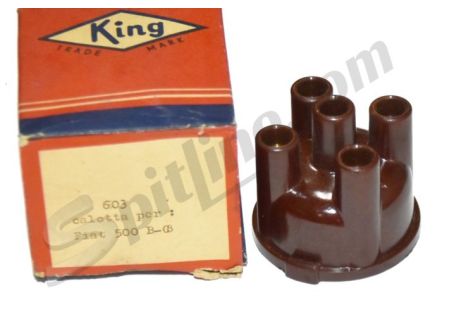 Calotta King (carboncino fisso) per spinterogeno Fiat 500 B-C Topolino - Moretti 750