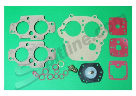Kit guarnizioni per revisione carburatore Solex 32/35 APAI 2 Fiat 1100/103 Export, Special
