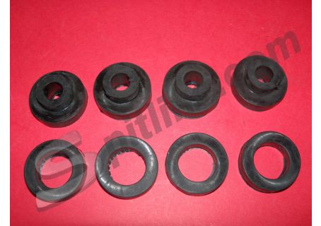 Kit tasselli supporto radiatore Alfa Romeo Giulia, GT Junior, GT V. Bertone, Duetto Spider, 1750/2000 Berlina, Giulietta Berlina, TI, Sprint, Spider, Giulia Spider