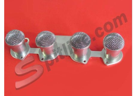 Kit trombette in alluminio per carburatori diam. 40 Alfa Romeo serie Giulia 105/115