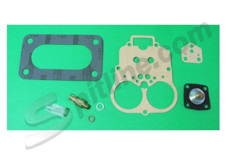 Kit guarnizioni per revisione carburatore Weber 34 DFH 4 Fiat 124 Sport Coupè 1400 ('68)