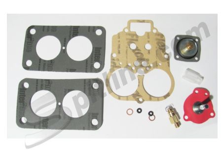 Kit guarnizioni per revisione carburatore Weber 34 DMS 201 Fiat 124 Sport Spider e Coupè 1592 cc.