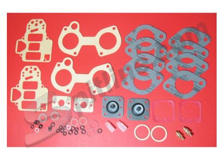 Guarnizioni coppia carburatori Weber 40 DCOM Alfa Romeo 75, 90 - Peugeot 205 1,3 Rally