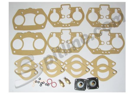 Kit guarnizioni per revisione coppia di carburatori Weber 40 IDF 13-15, 44 IDF Fiat 124 Sport Coupé 1,6