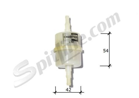 Filtro carburante Champion L101