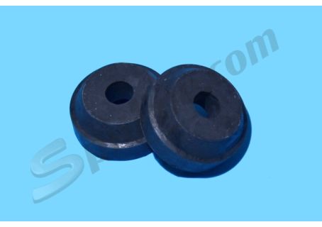 Coppia tasselli supporto inferiore radiatore Lancia Aurelia 