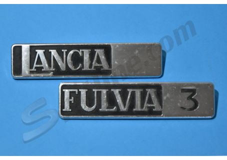 Scritte posteriori usate Lancia Fulvia Coupé 3^ serie