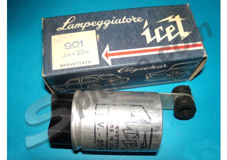 Relè intermittenza frecce Icet 901 6 Volts 20W (3 contatti a spina)