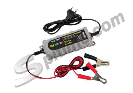 Allenatore per batteria 12V-1A, 6V-0,55A