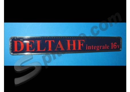 Scritta in plastica (mm 235x35) Delta HF Integrale 16V per Lancia Delta