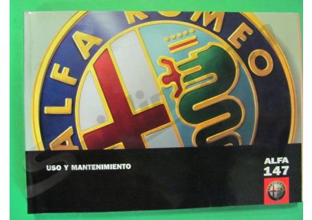Uso y mantenimiento - Libretto uso e manutenzione usato (Spagnolo) Alfa Romeo 147 (edizione 04/2001)