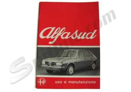 Libretto uso e manutenzione usato Alfa Romeo Alfasud 1^ serie (edizione 07/'74)