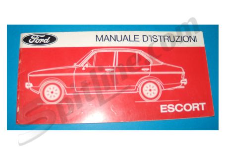 Libretto manuale d'istruzioni usato Ford Escort (edizione 01/'76)