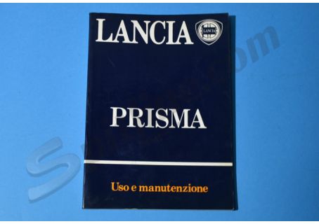 Libretto uso e manutenzione usato Lancia Prisma 1300/1500/1600, Prisma Diesel (1^ edizione 04/1984)