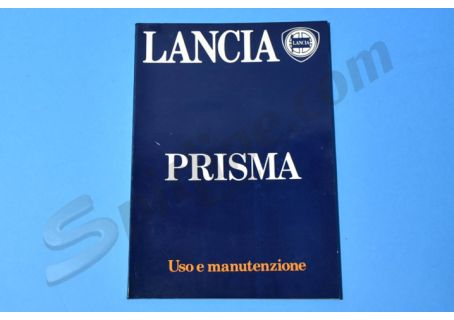 Libretto uso e manutenzione usato Lancia Prisma 1300/1500/1600, Prisma Diesel, Turbo DS (3^ edizione 07/'85)