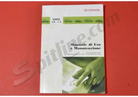 Manuale di uso e manutenzione usato Toyota Yaris 1.0, 1.3 (Stampato 02/2000)