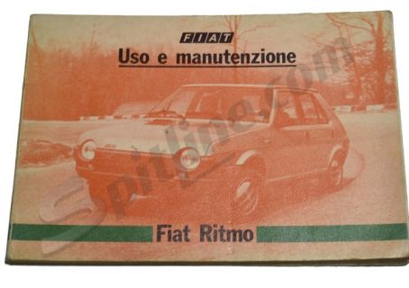 Libretto uso e manutenzione usato Fiat Ritmo 60L/CL, 65L/CL, 75L/CL (5^ edizione 01/'79)