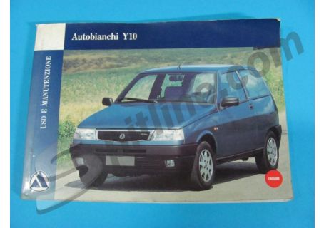 Libretto uso e manutenzione usato Autobianchi Y10 (edizione 12/'92)