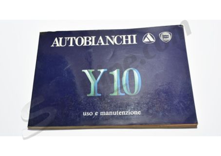 Libretto uso e manutenzione usato Autobianchi Y10 (4^ edizione 07/'86)