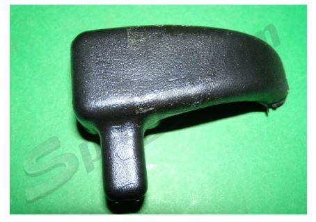 Galletto deflettore sinistro in plastica nera Fiat Panda 30/45
