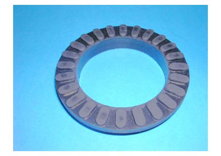 Tassello sostegno anteriore motore (superiore) Fiat 500R, Fiat 126