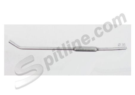 Marmitta silenziatore centrale Fiat 1100R ('66-'69)