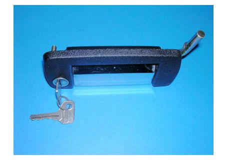 Maniglia porta sinistra Fiat 126 Base-126 Personal/Black/Silver