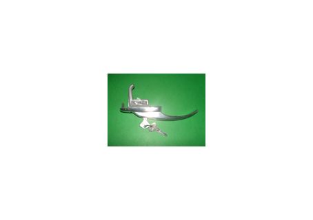 Maniglia in alluminio con chiave portiera sinistra Fiat 600D (64-65), 600E