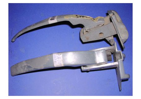 Coppia maniglie porta usate Morris Minor