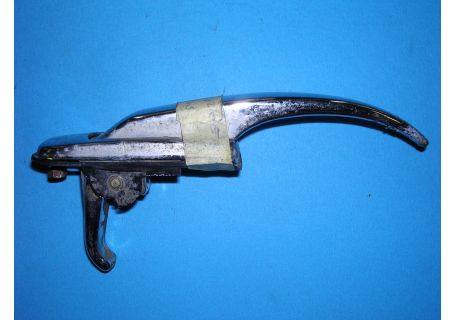 Maniglia in zama cromata usata (da ricromare) porta destra Fiat 600 E