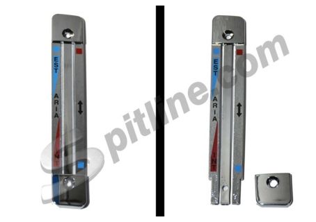 Mostrina cromata leve riscaldamento per aria condizionata Alfa Romeo 105/115 GT V. 2000 Bertone